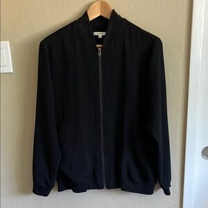 Pleione Women’s Bomber Jacket Black Size S